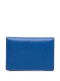 Smythson folded card case - Blue