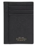 Smythson large flat cardholder - Blue