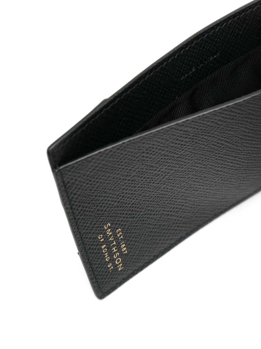 Smythson Pocket Memo In Panama In Blue