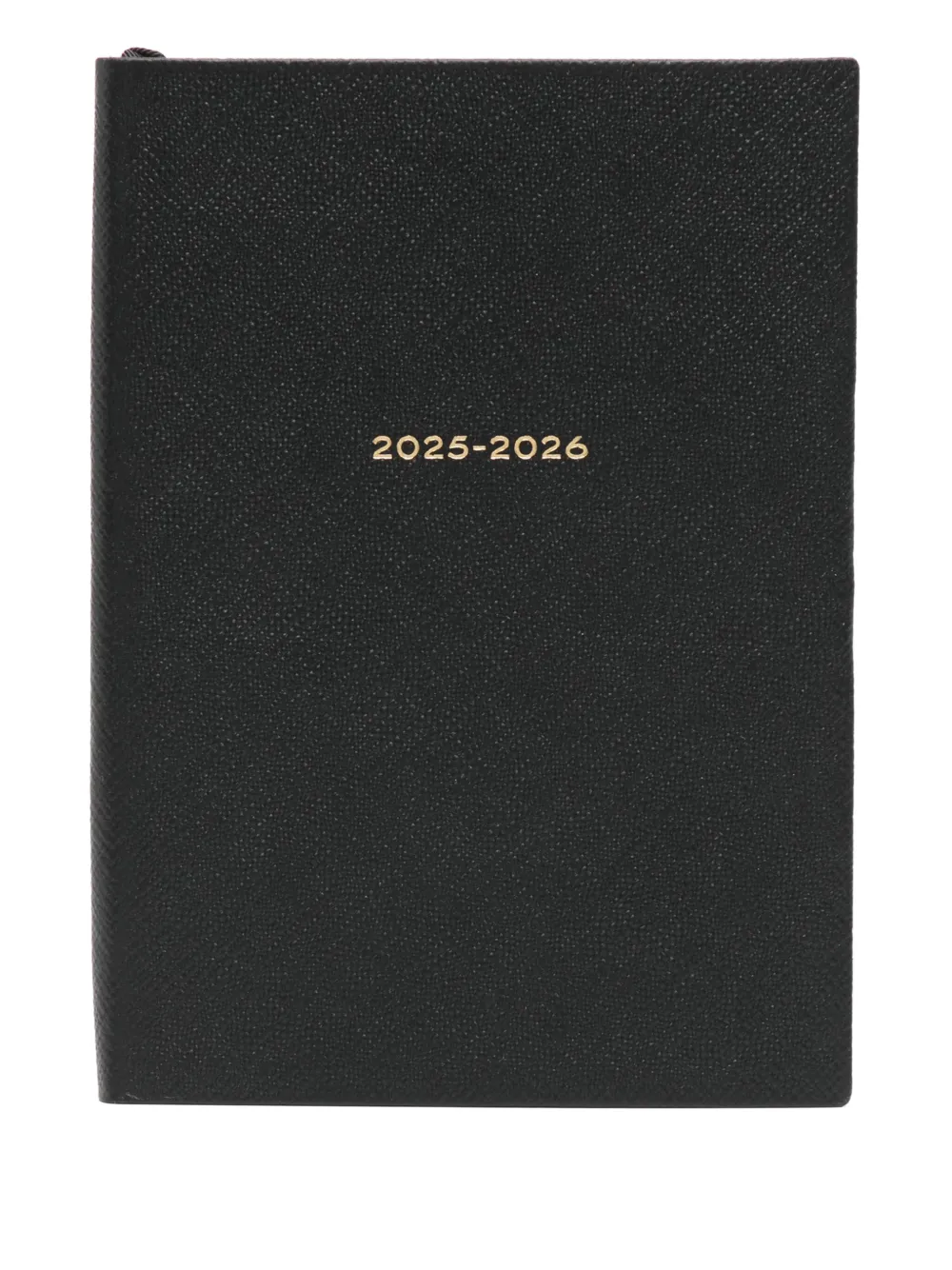 Smythson 2025-2026 Pastegrain Weekly Diary In Black