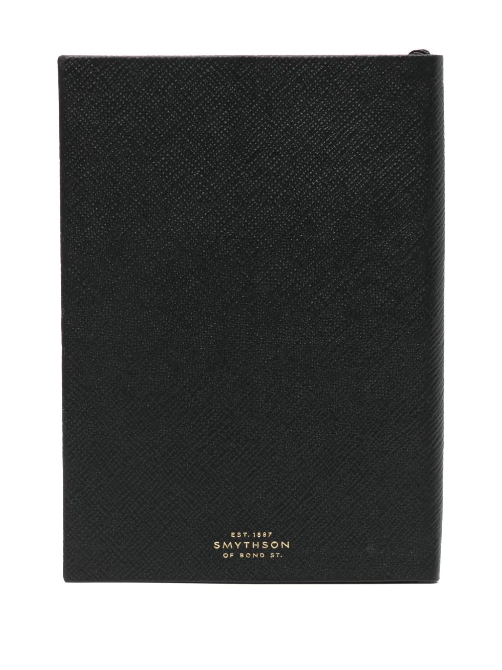 Smythson 2025-2026 pastegrain weekly diary - Zwart