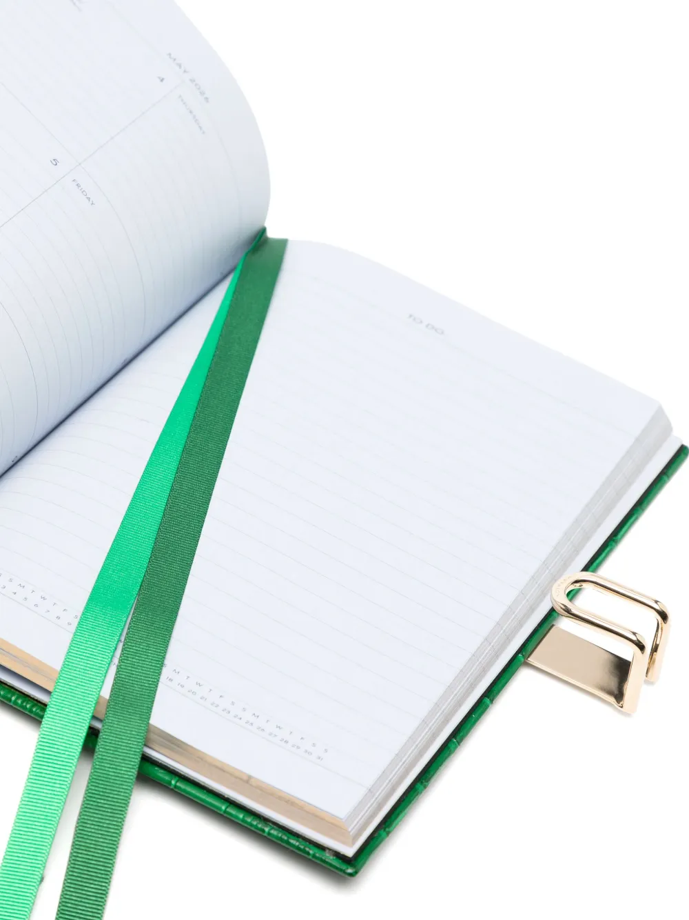 Smythson 2025-2026 Mara Weekly Diary In Green