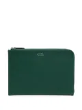 Smythson slim pouch bag - Green