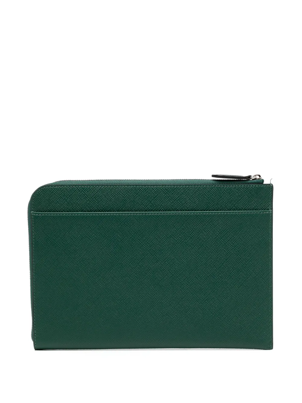 Smythson slim pouch bag - Groen