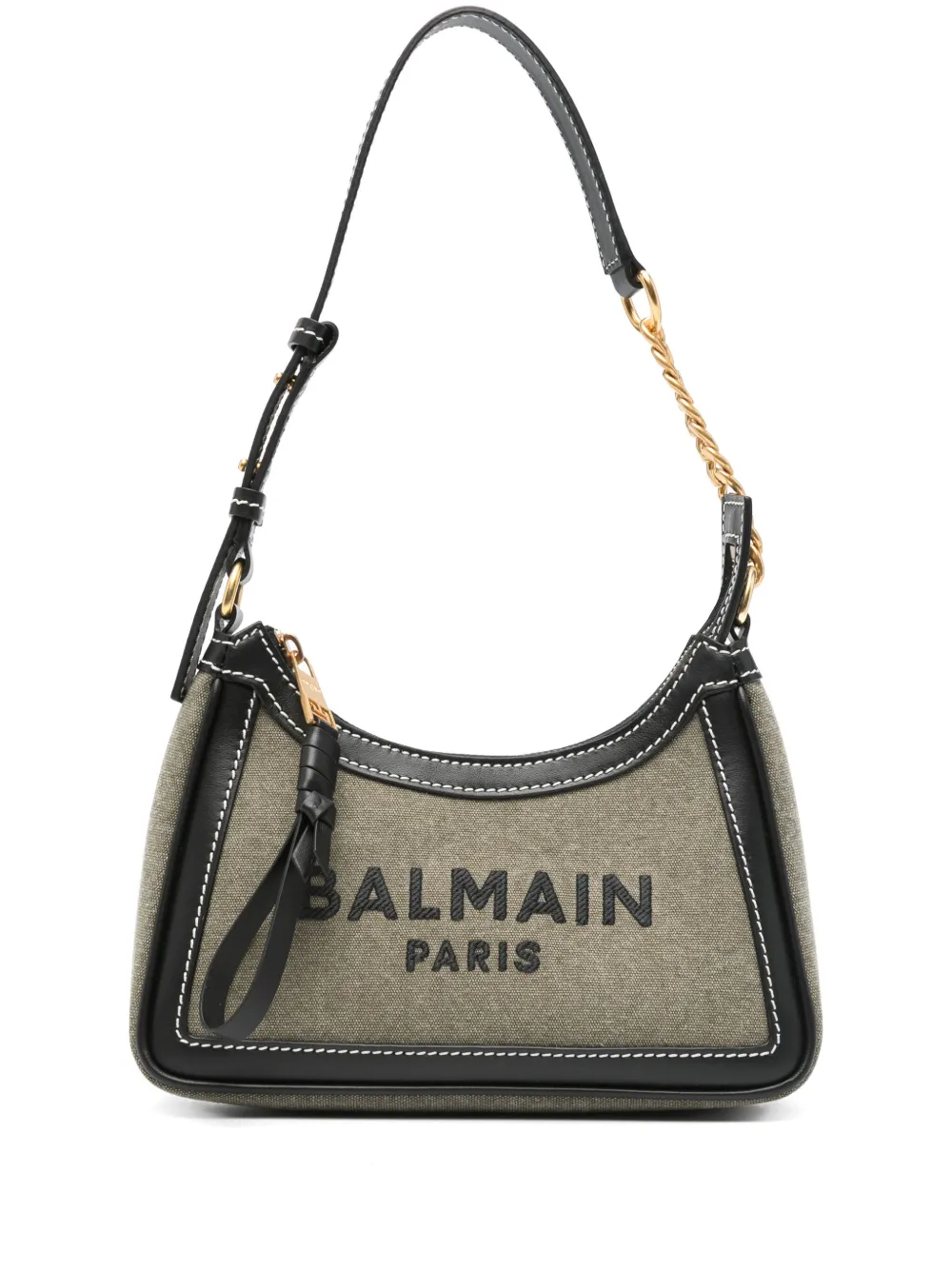 Balmain B-Army schoudertas Groen