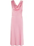 Blumarine satin midi dress - Pink