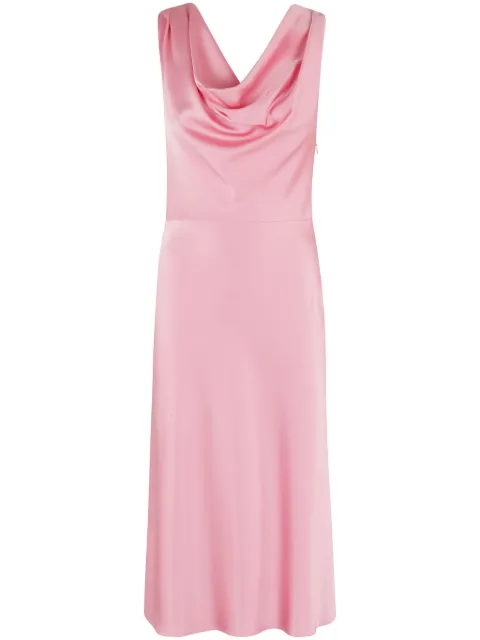 Blumarine satin midi dress