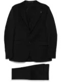 Tagliatore virgin-wool suit - Black