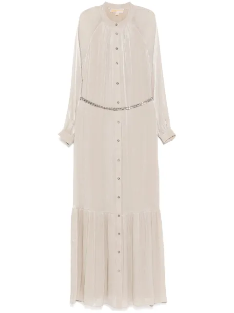 Michael Kors georgette belted kaftan 