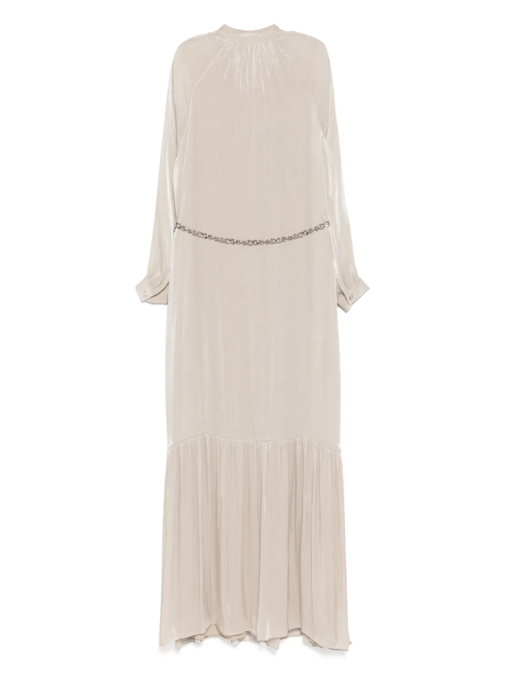 Michael Kors Georgette tuniek met ceintuur - Beige