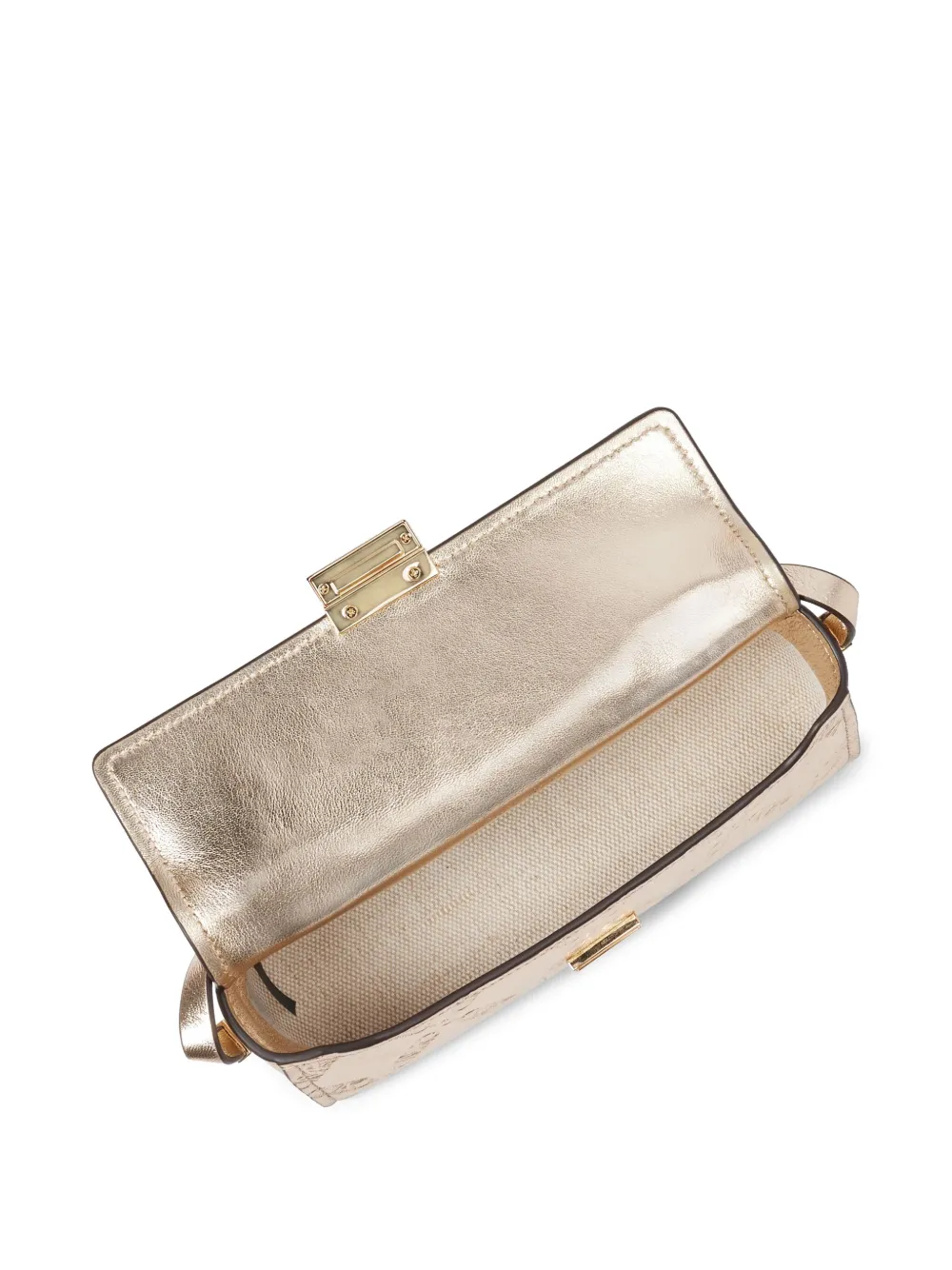 Michael Kors Clutch met monogram Goud