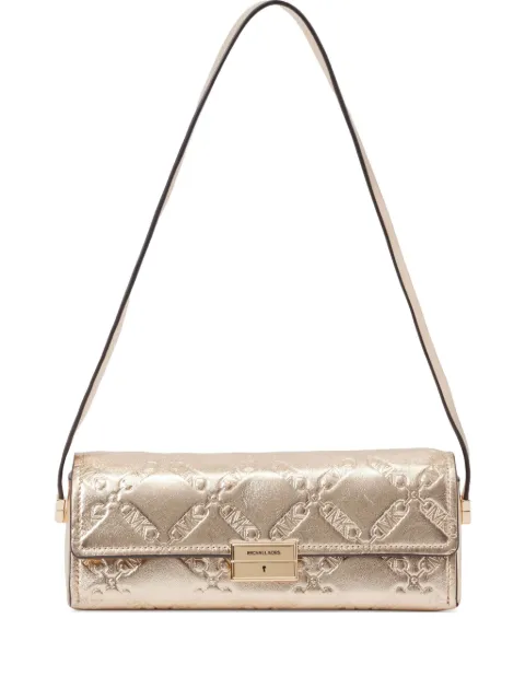 Michael Kors monogram clutch bag 