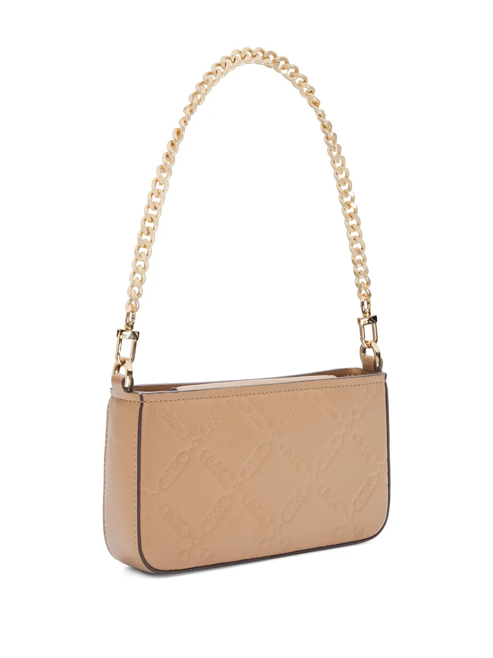 Michael Kors Schoudertas met logo - Beige