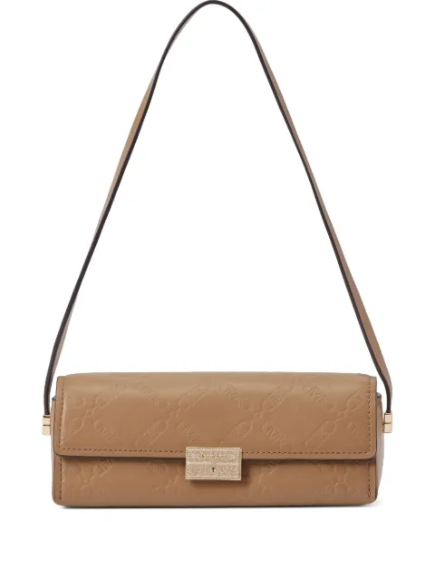 Michael Kors logo-debossed clutch bag 