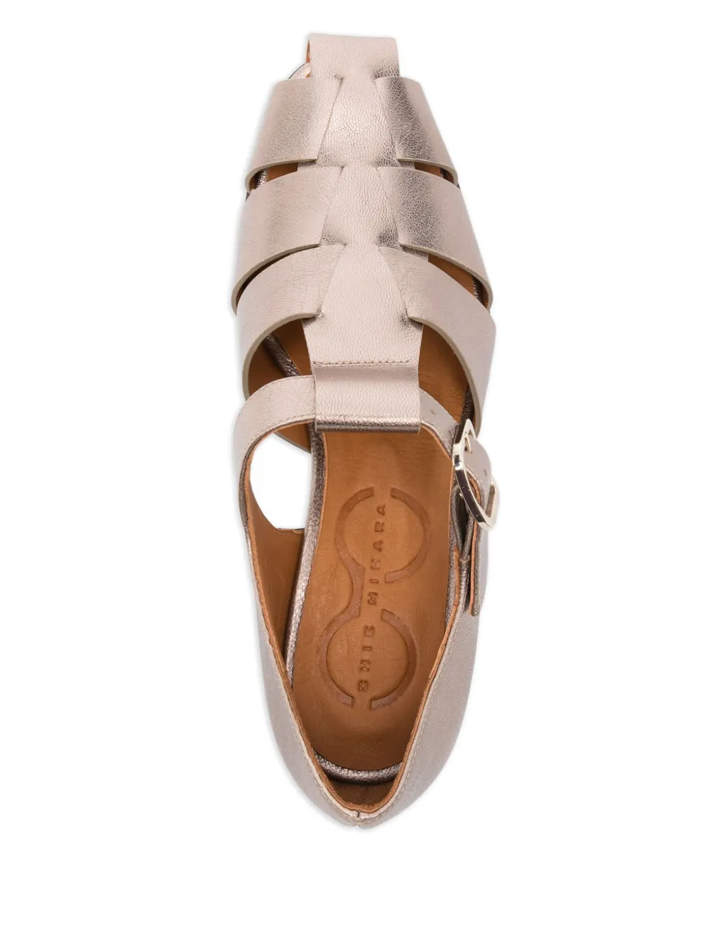 Chie Mihara 45mm Sanchis pumps Gold