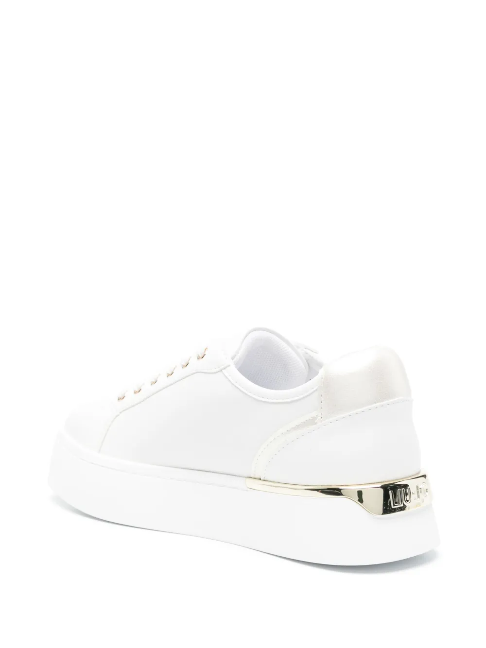 LIU JO Leren sneakers Wit