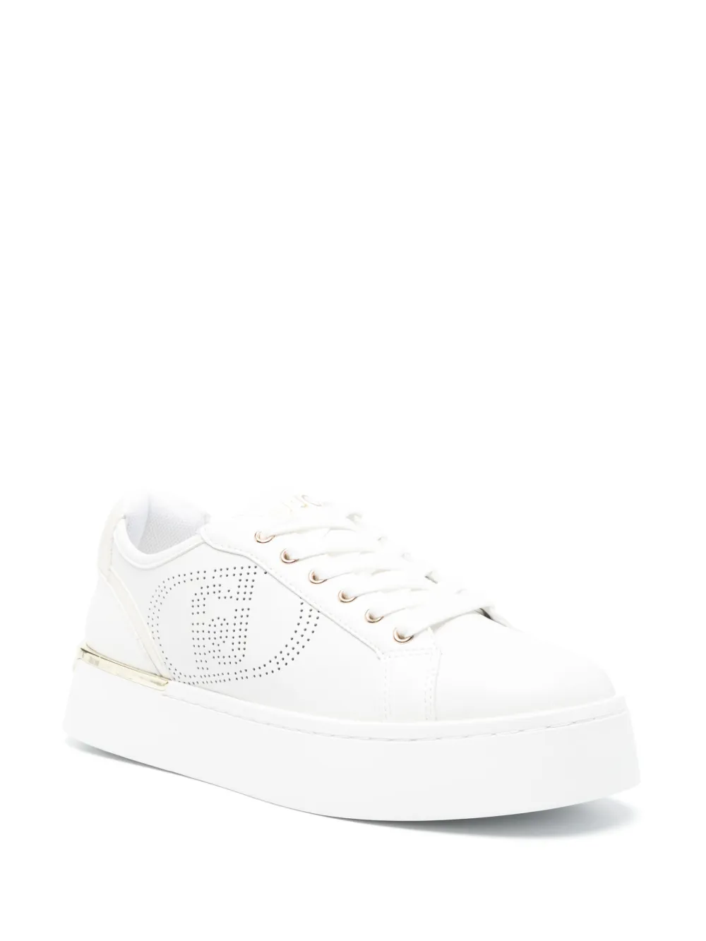 LIU JO Leren sneakers - Wit