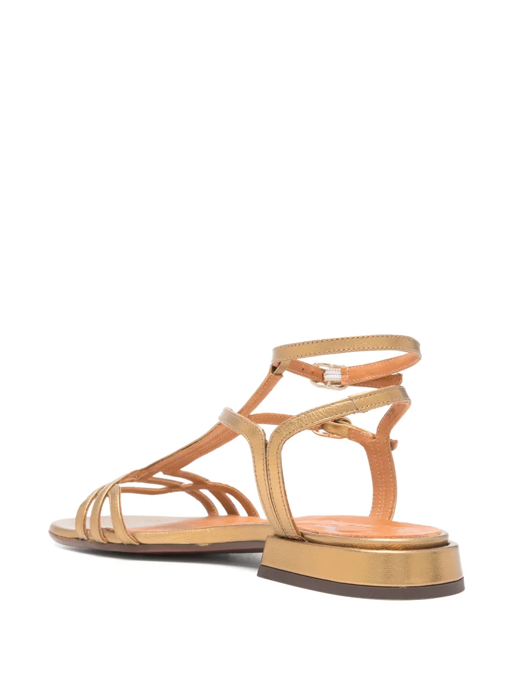 Chie Mihara Tyal flat sandals Gold