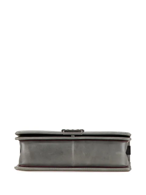 CHANEL Pre-Owned 2015-2016 Paris-Salzburg Large Embossed Calfskin Boy Flap crossbody bag I0AJEA3KMWBT8KG9 - 3