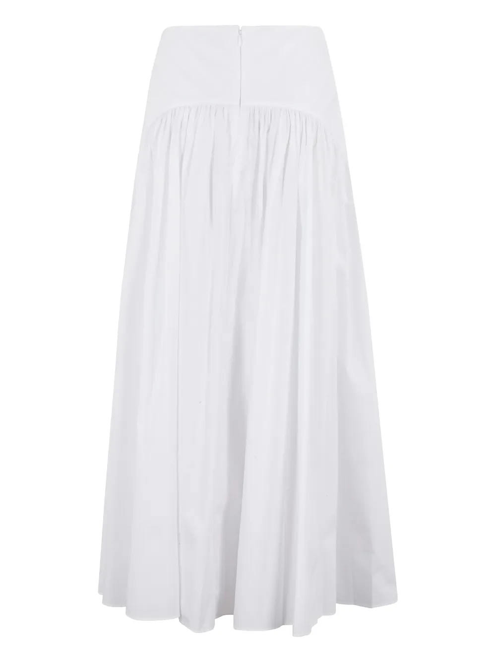 STAUD Procida maxi skirt - Wit