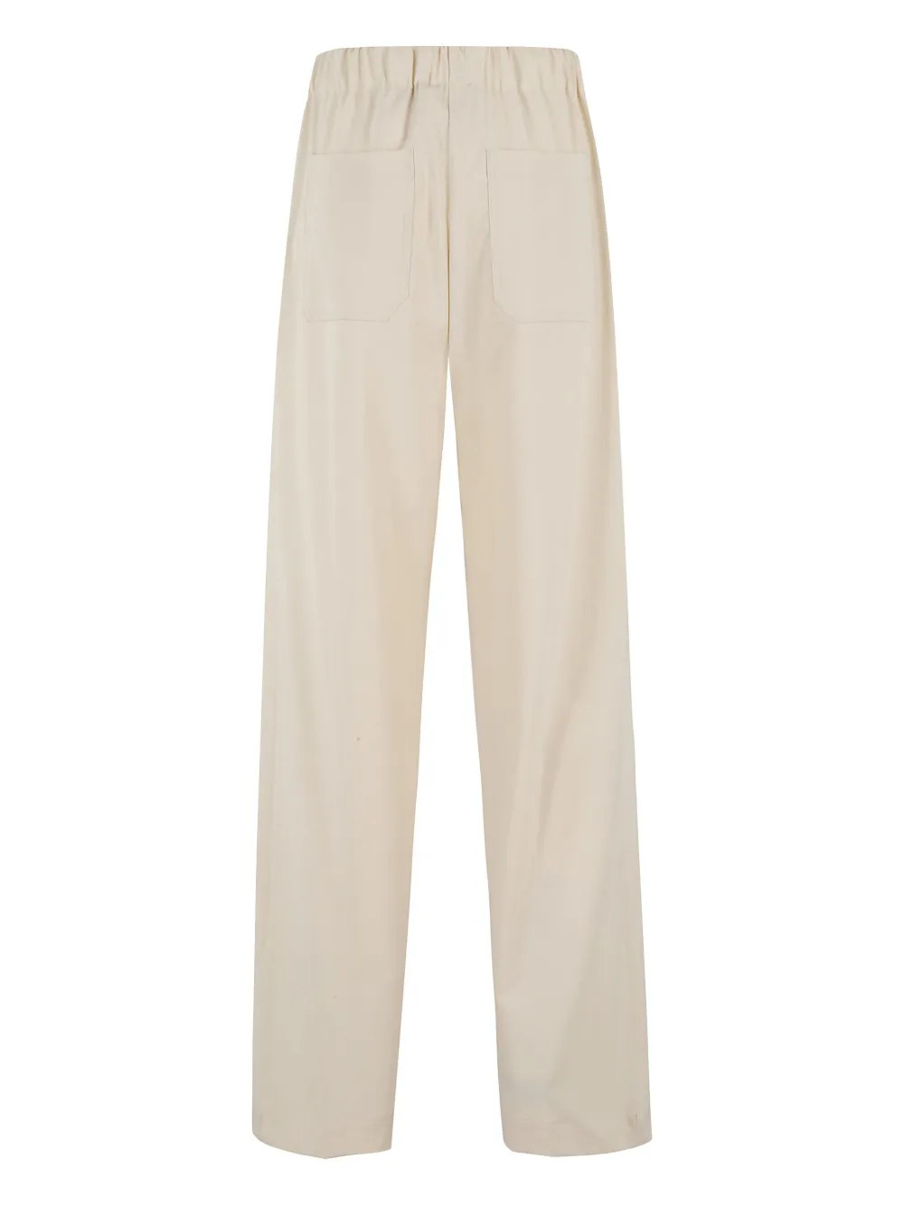 Semicouture straight-leg trousers - Beige