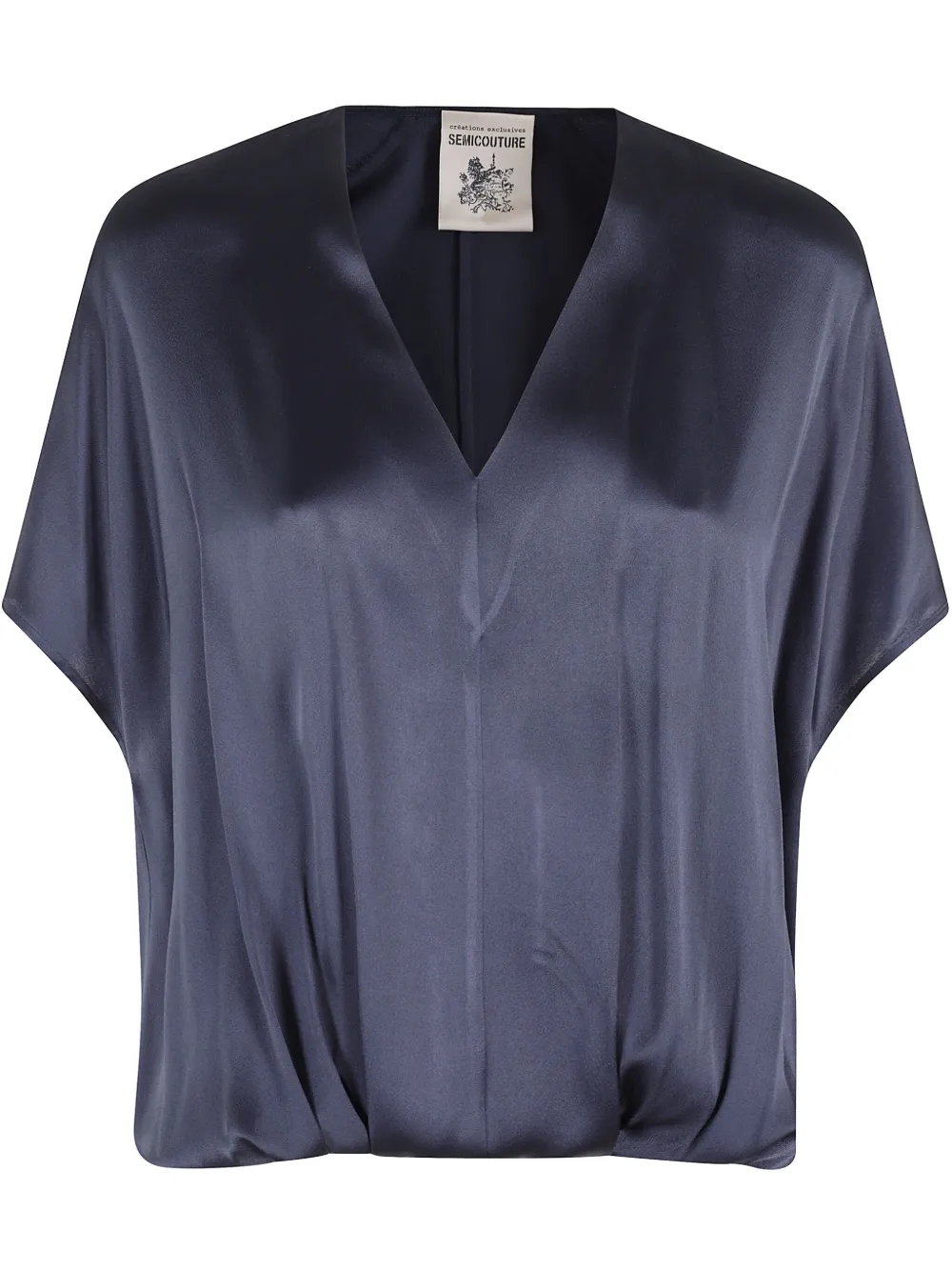 v-neck blouse