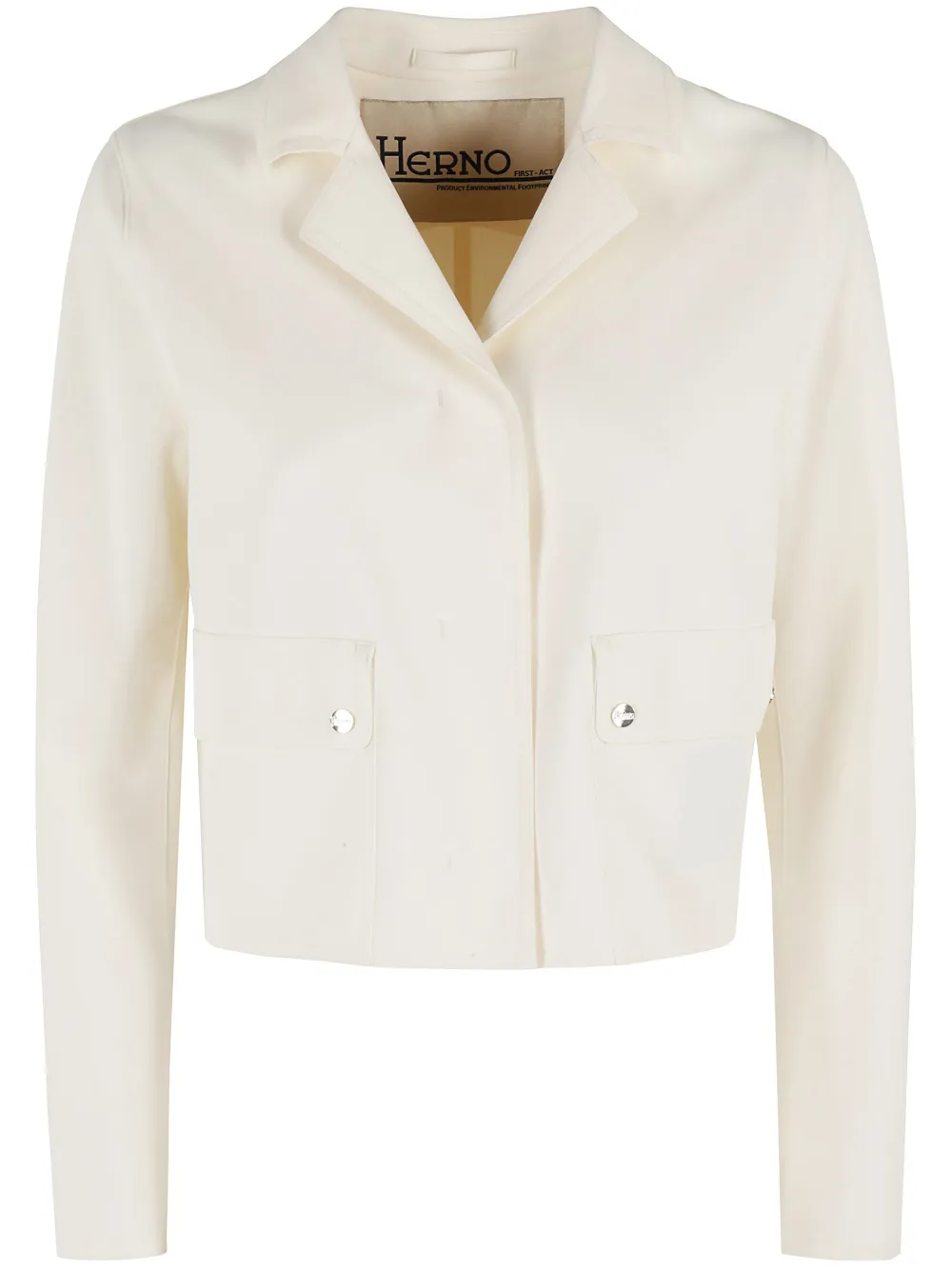 Herno cropped jacket | White | Image 1