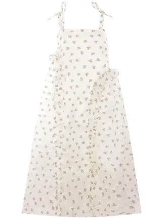 Cecilie Bahnsen Alga Dress | White | FARFETCH