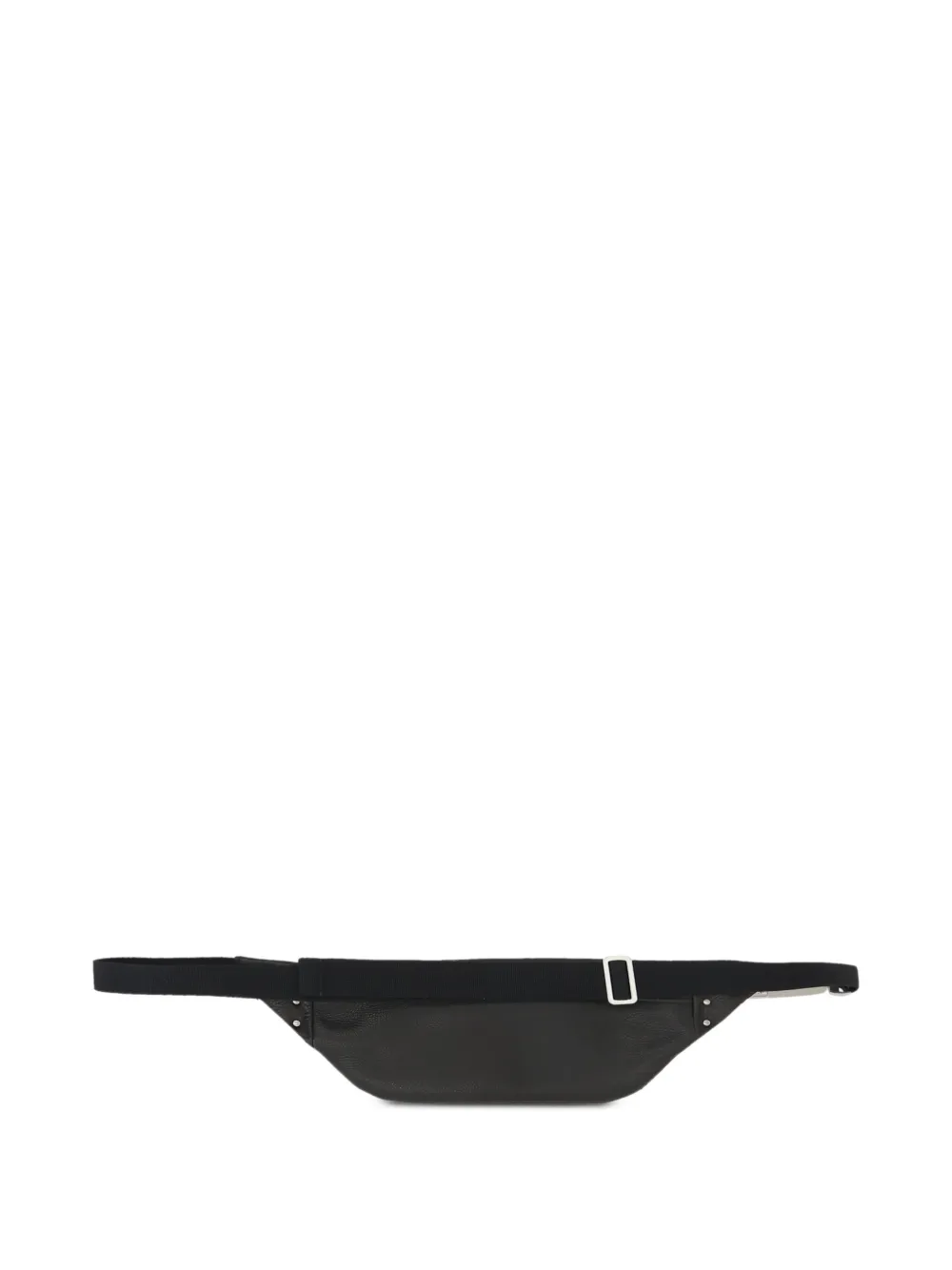 Rick Owens leather belt bag - Zwart