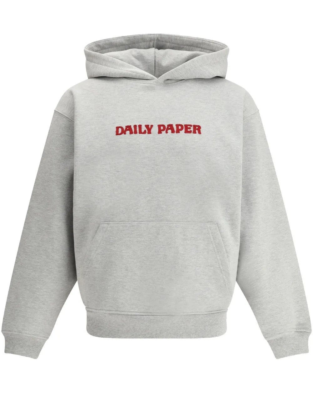 logo-print hooded sweatshirt