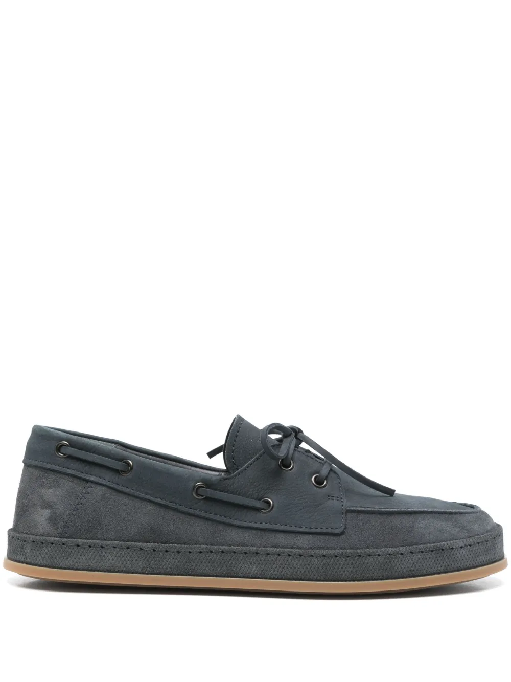 Hogan H683 boat shoes Blue