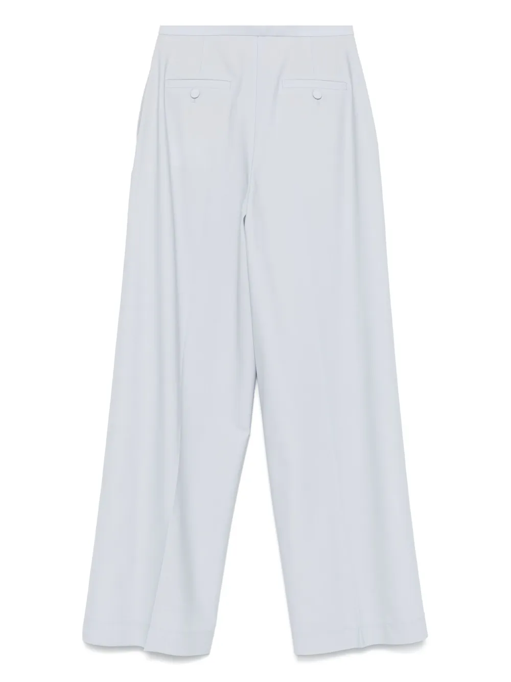 Agnona Pantalon met wijde pijpen - Blauw