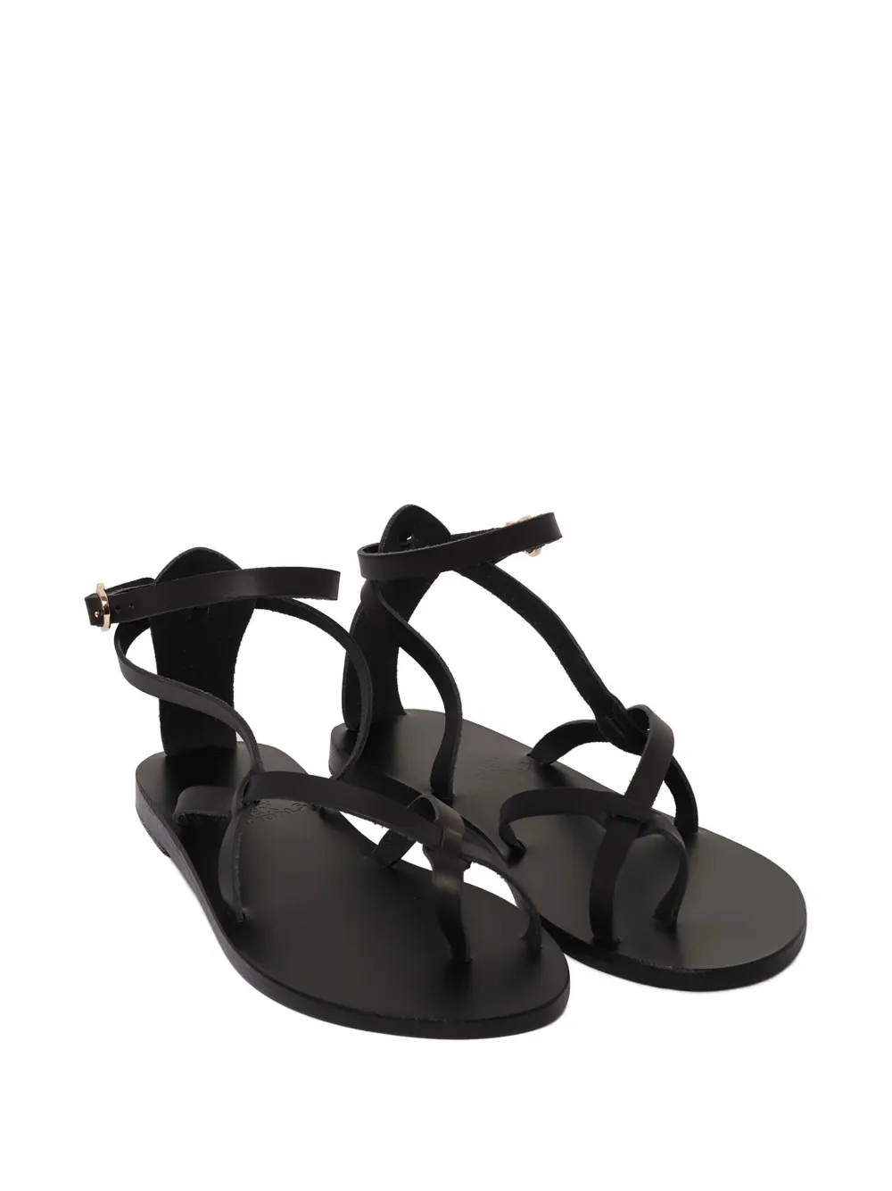 Ancient Greek Sandals Tomi sandals Black