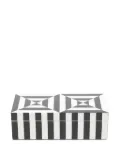 Jonathan Adler small Op Art box - Black