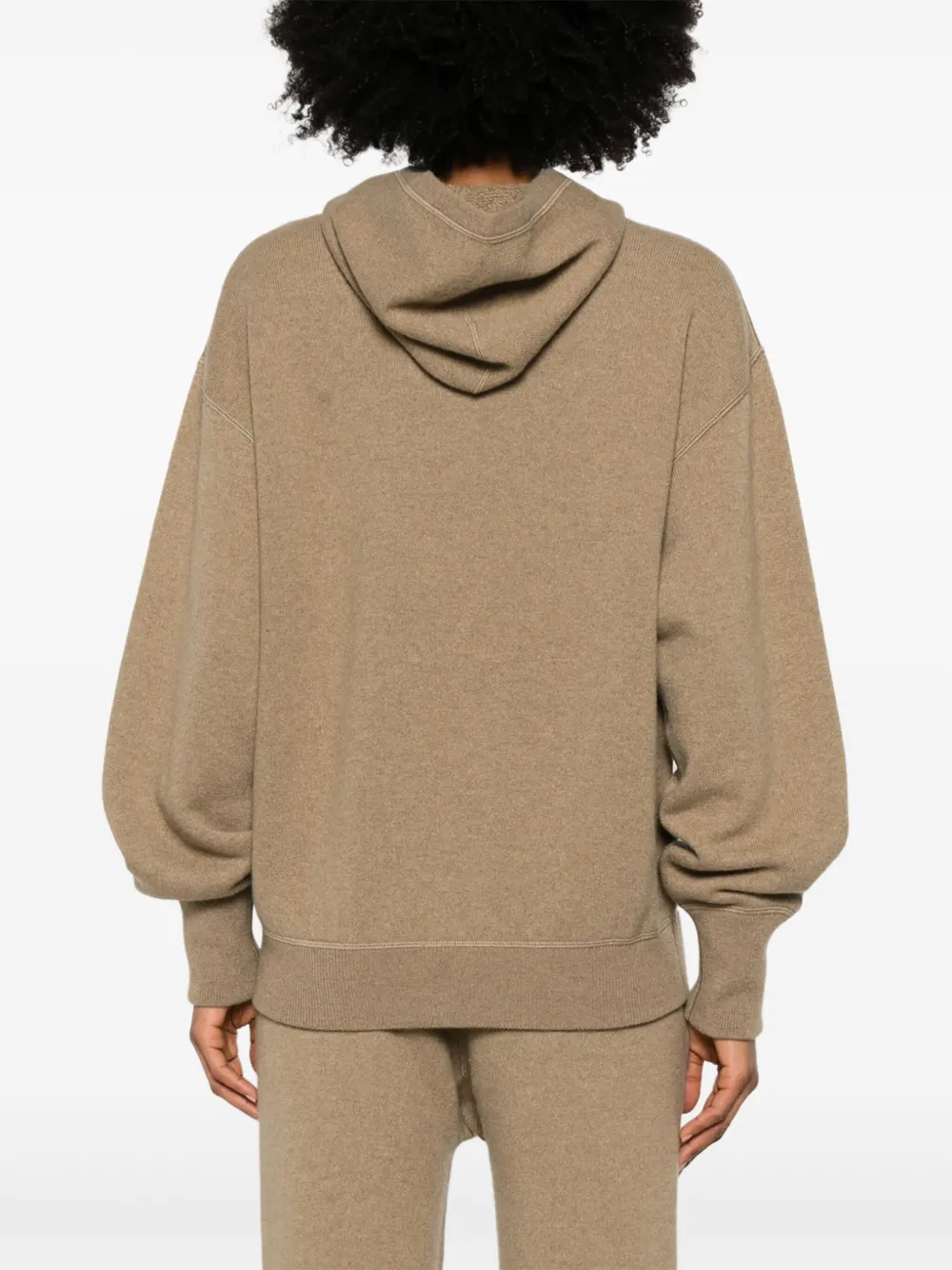 Jil Sander Kasjmier hoodie Bruin