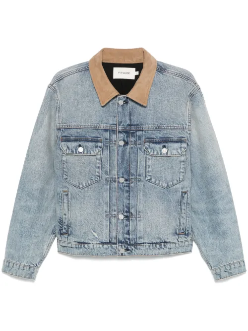FRAME veste en jean - Bleu - FRAME - Modalova