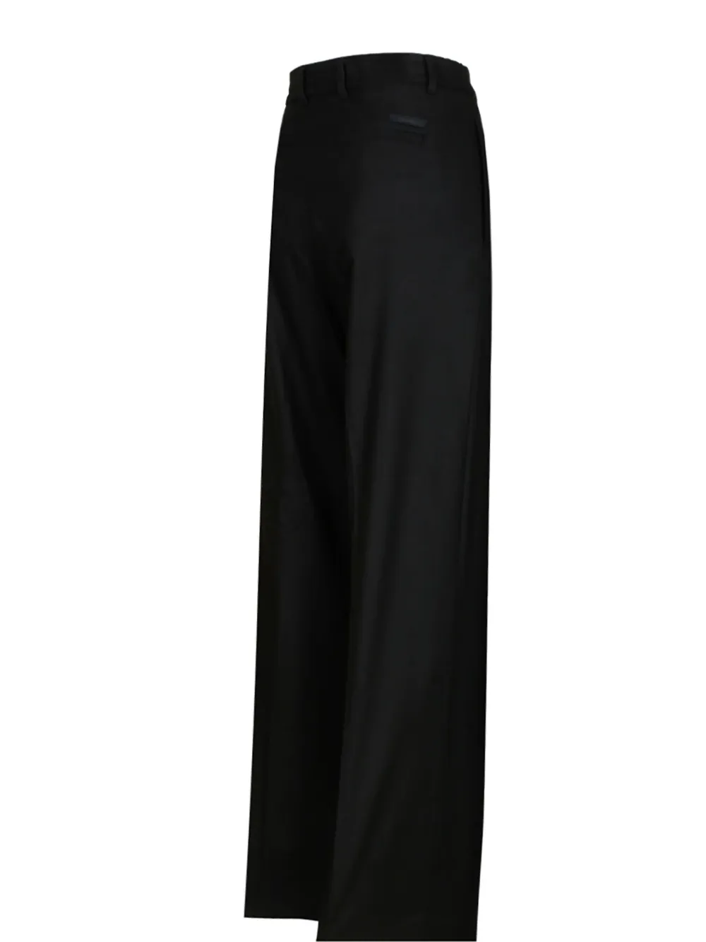 Calvin Klein Straight plooibroek Zwart