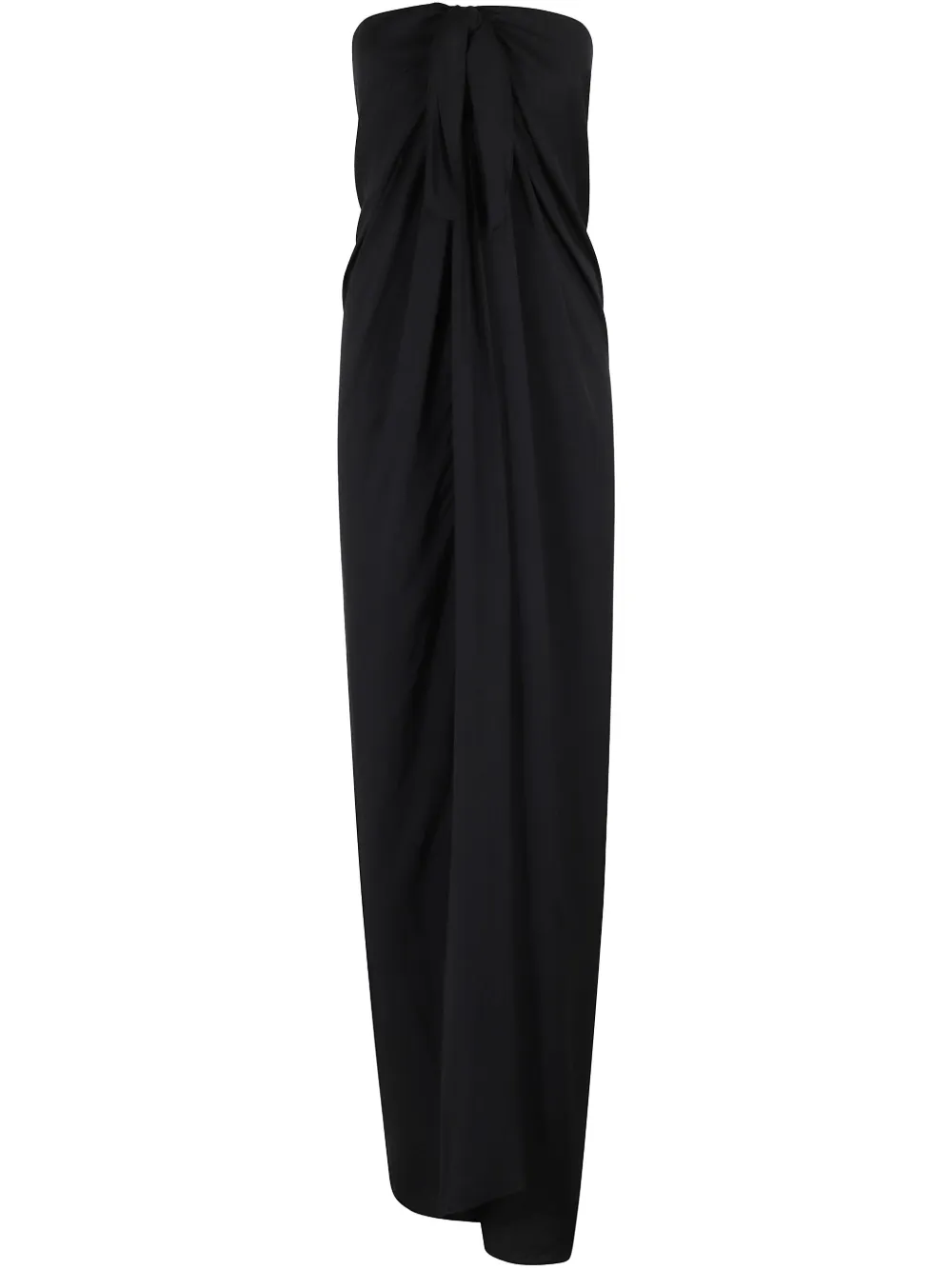 Moschino Strapless midi-jurk Zwart