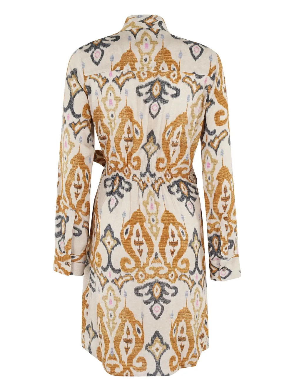 Bazar Deluxe paisley-print mini dress - Beige