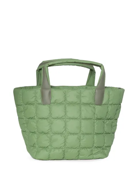 VeeCollective quilted top-handles tote bag