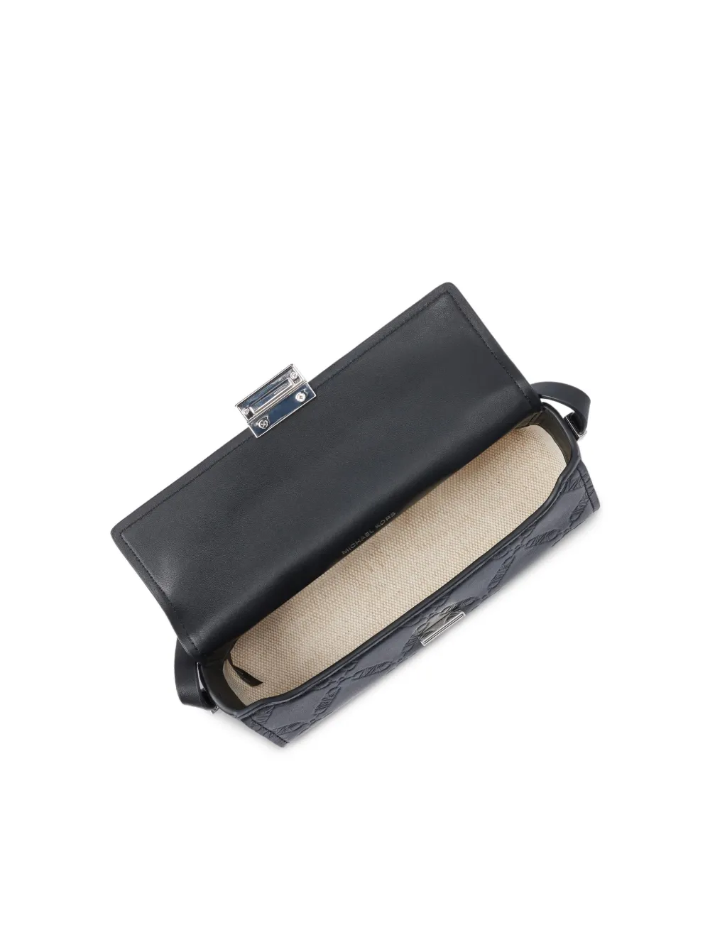 Michael Kors Clutch met monogram Zwart