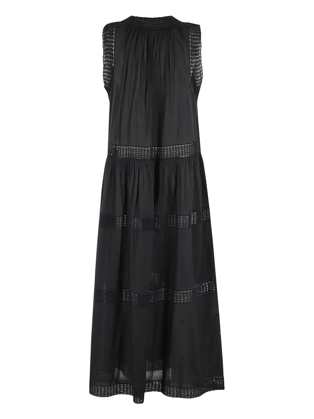 Ulla Johnson Thaila midi dress - Zwart