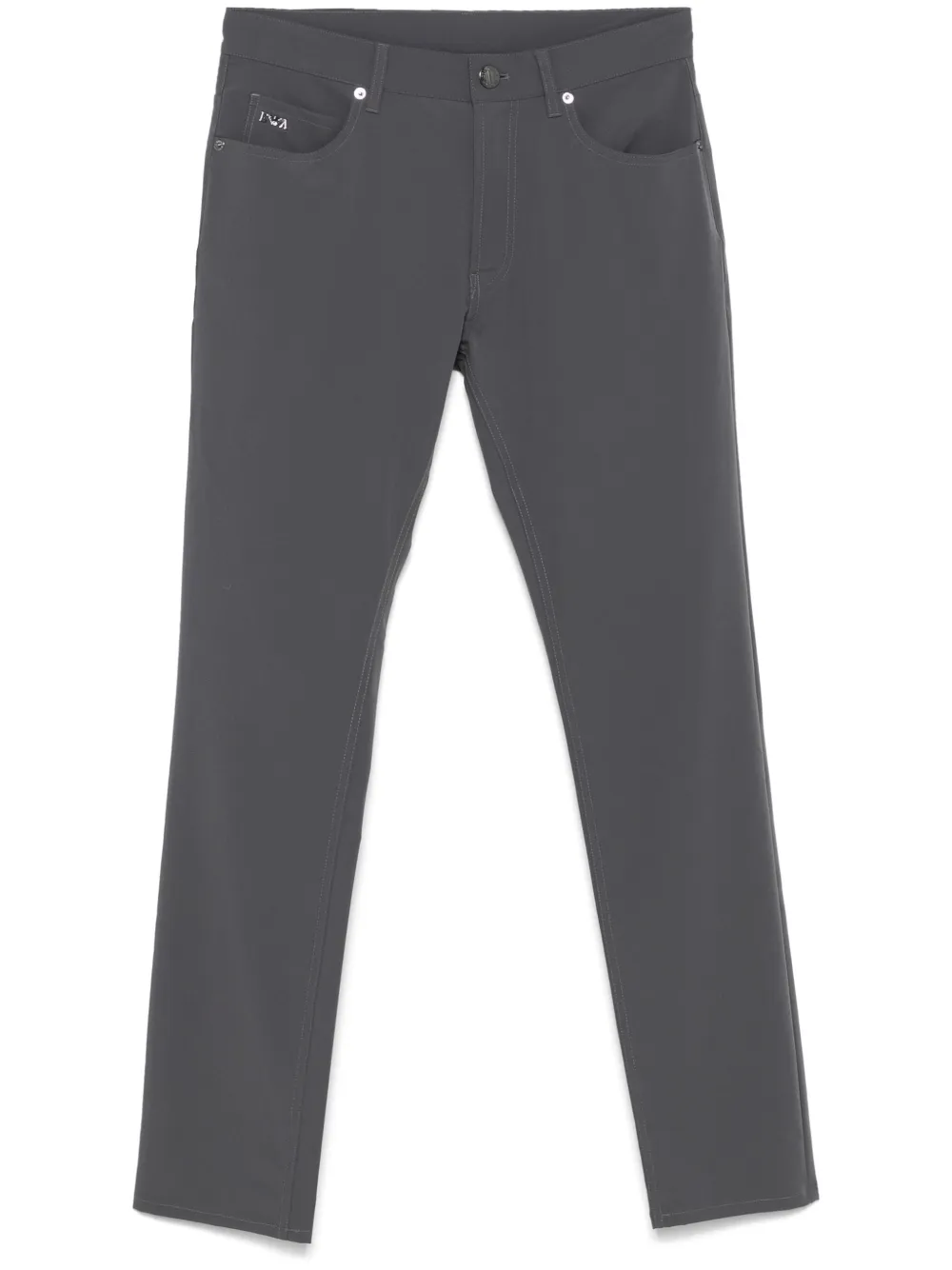 Emporio Armani Straight broek Grijs