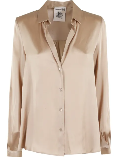 Semicouture Camisa com abotoamento