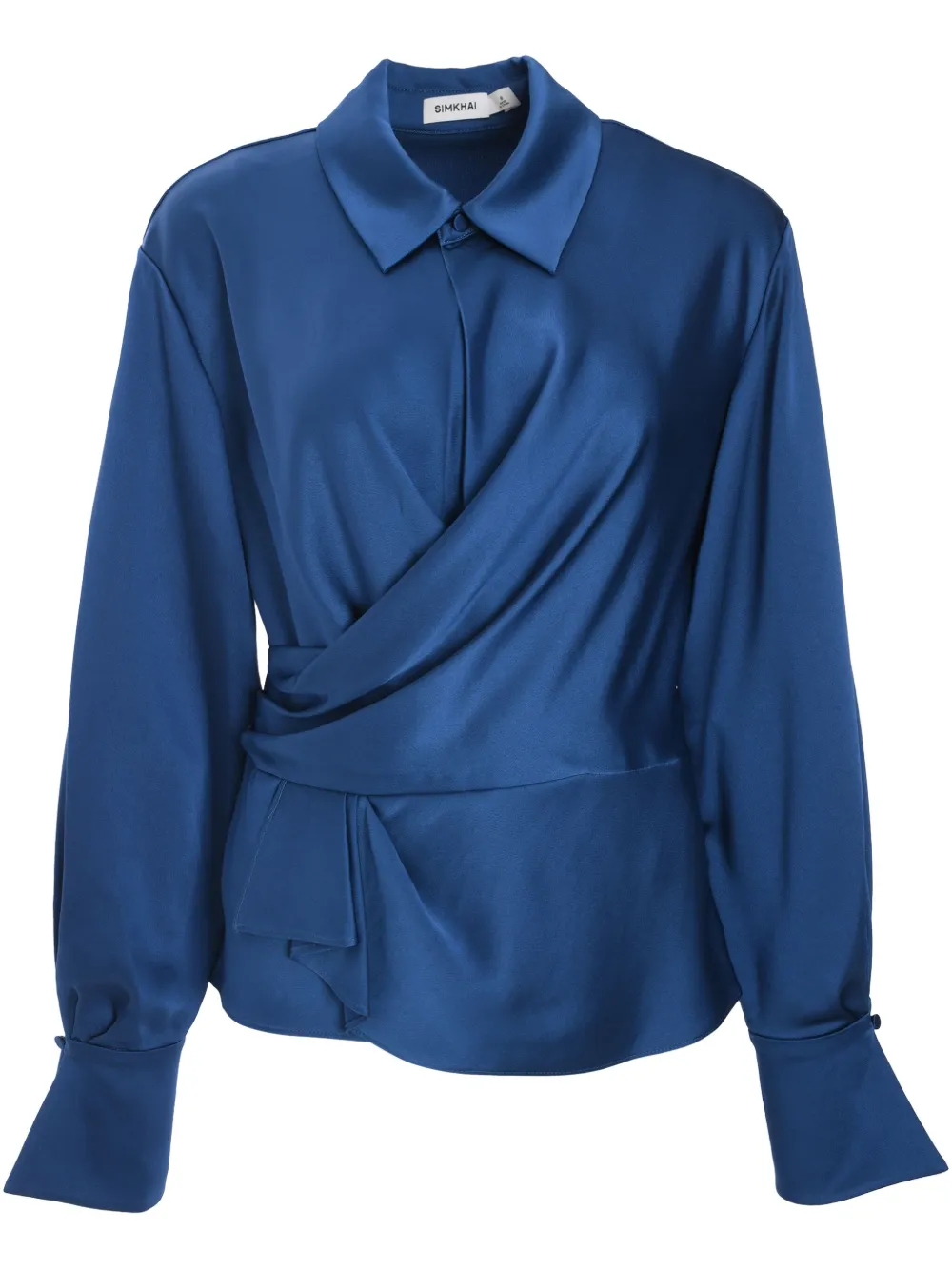 Simkhai long sleeve blouse - Blu