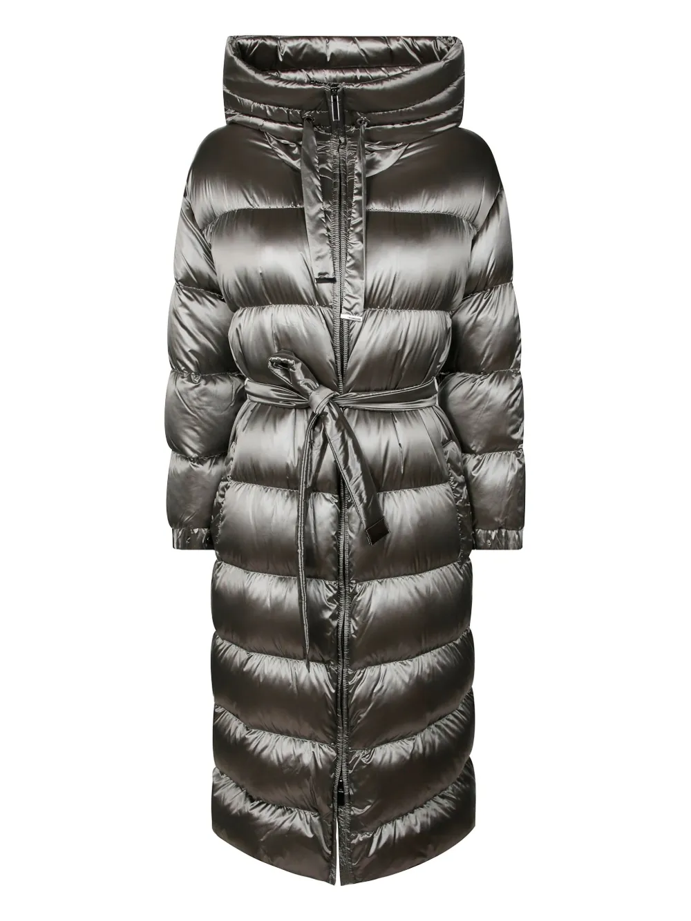 Max Mara abrigo capitonado con capucha | gris | Image 1