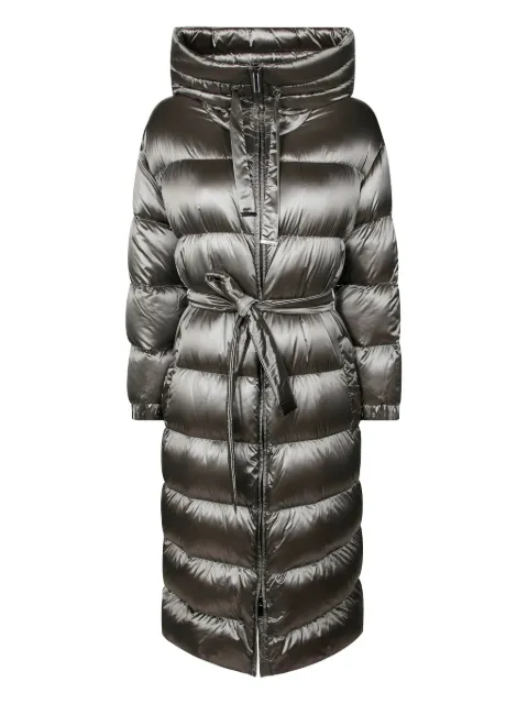 Max Mara abrigo capitonado con capucha
