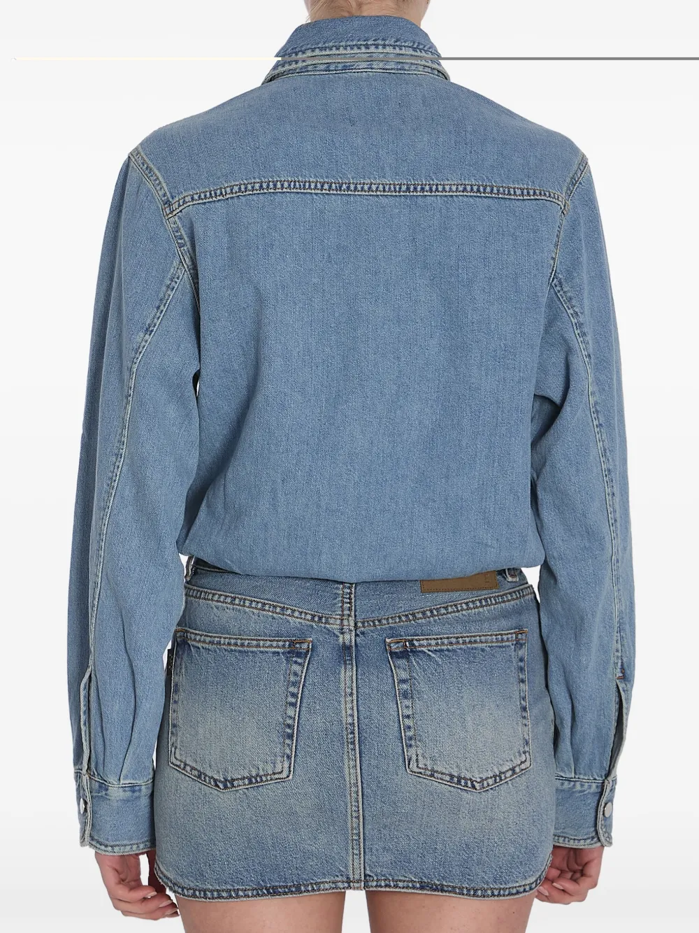 Haikure Tamu jurk Blauw