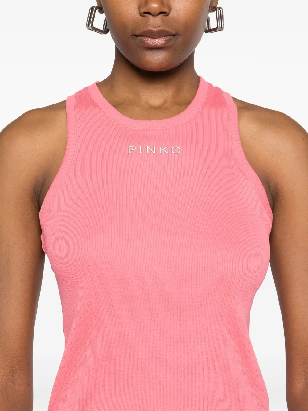 PINKO Distinto tanktop Roze