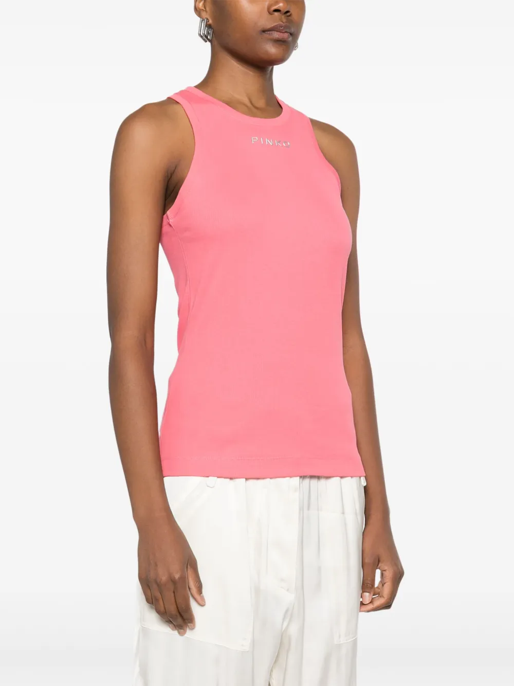 PINKO Distinto tanktop Roze